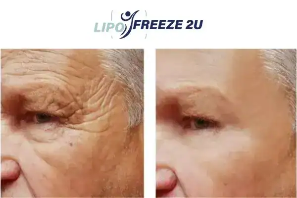Mens before and after Morpheus 8 Bushey results.